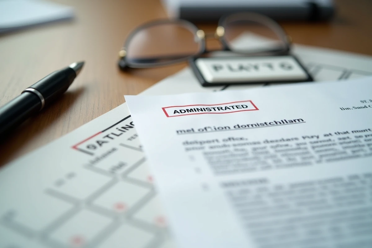 Détail d'une lettre de refus capital décès CPAM avec calendrier indiquant le délai de deux ans dépassé